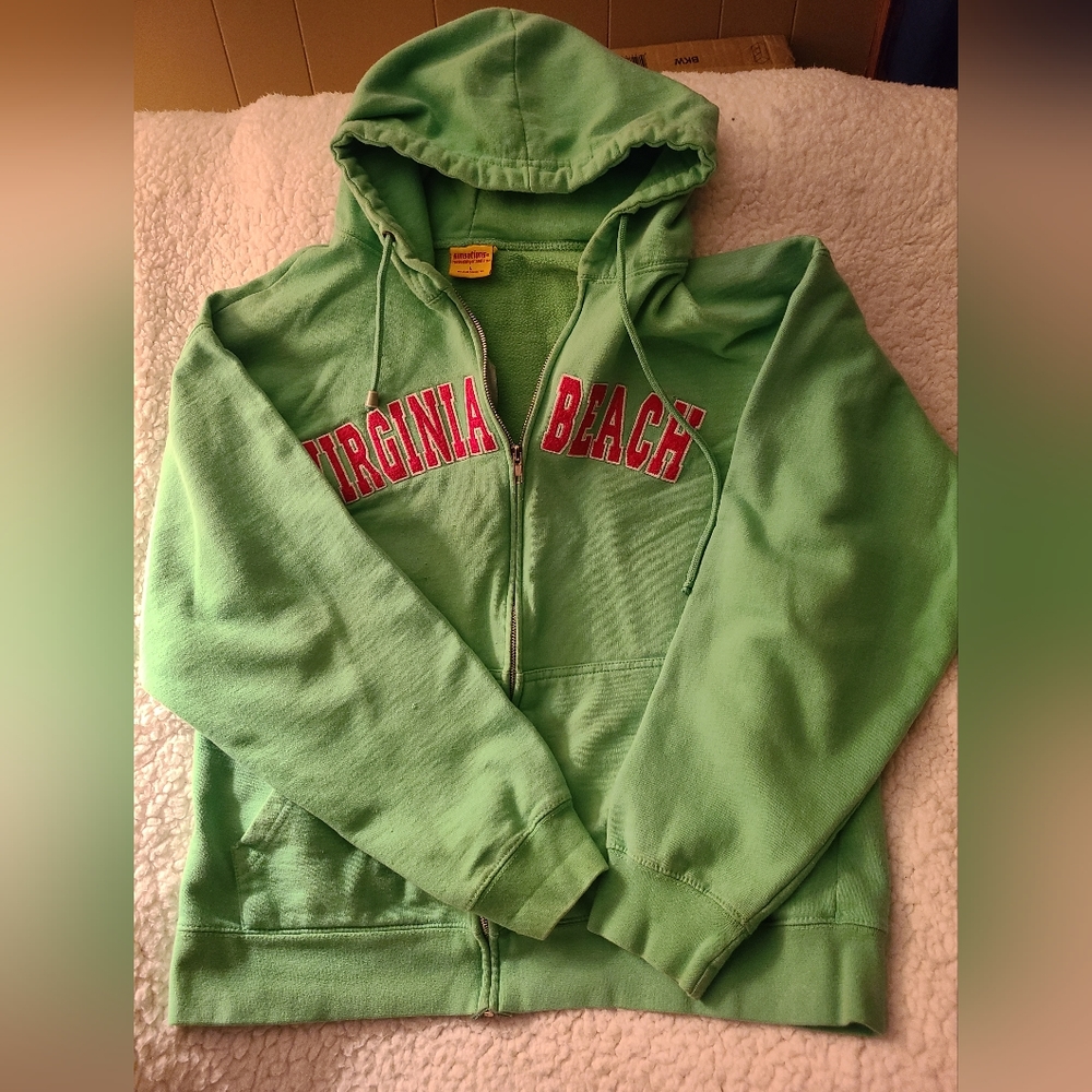 Virginia Beach zip up hoodie